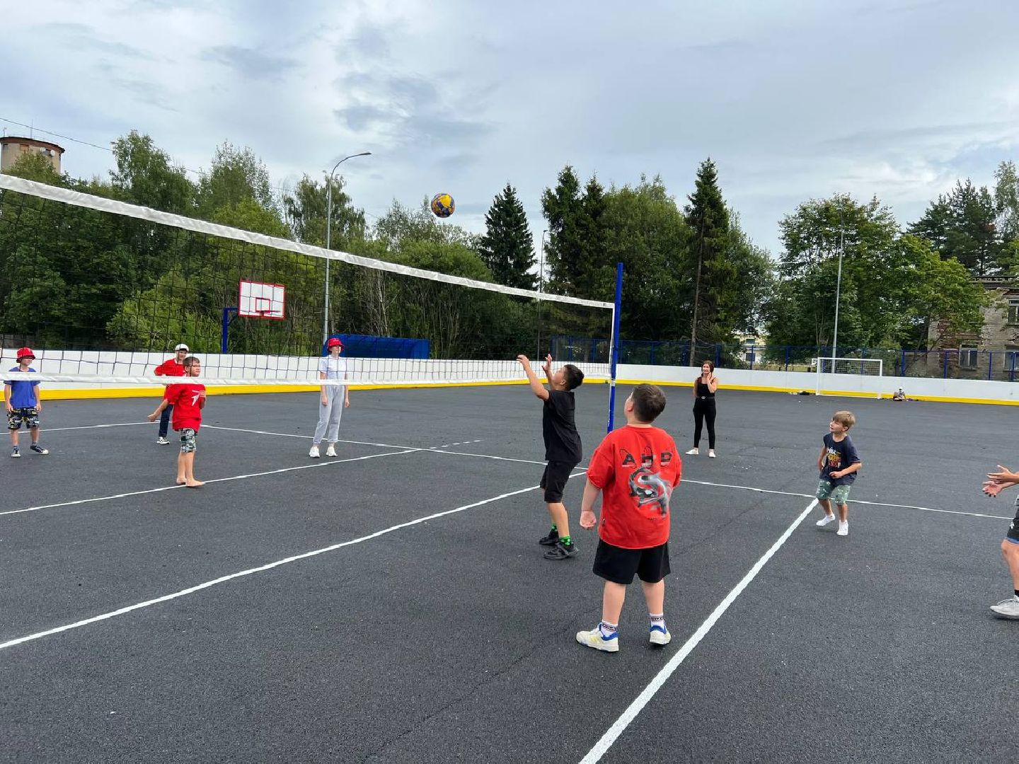 пионербол, дети, дружба, городской округ восход,