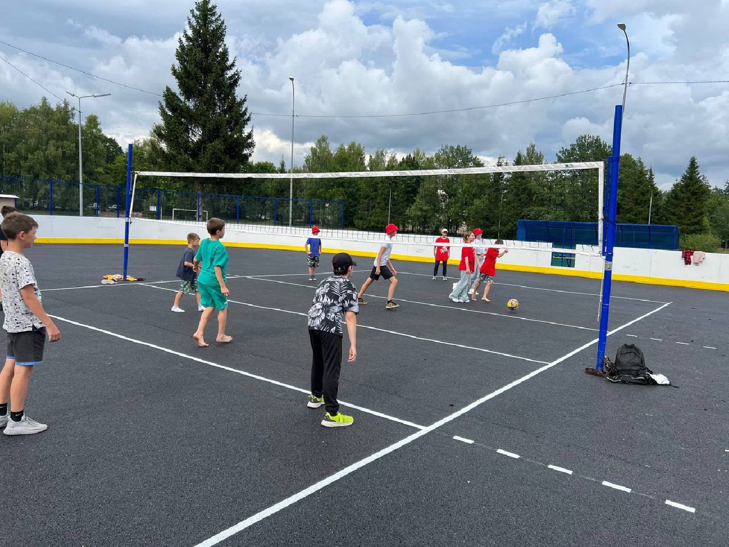 пионербол, дети, дружба, городской округ восход,