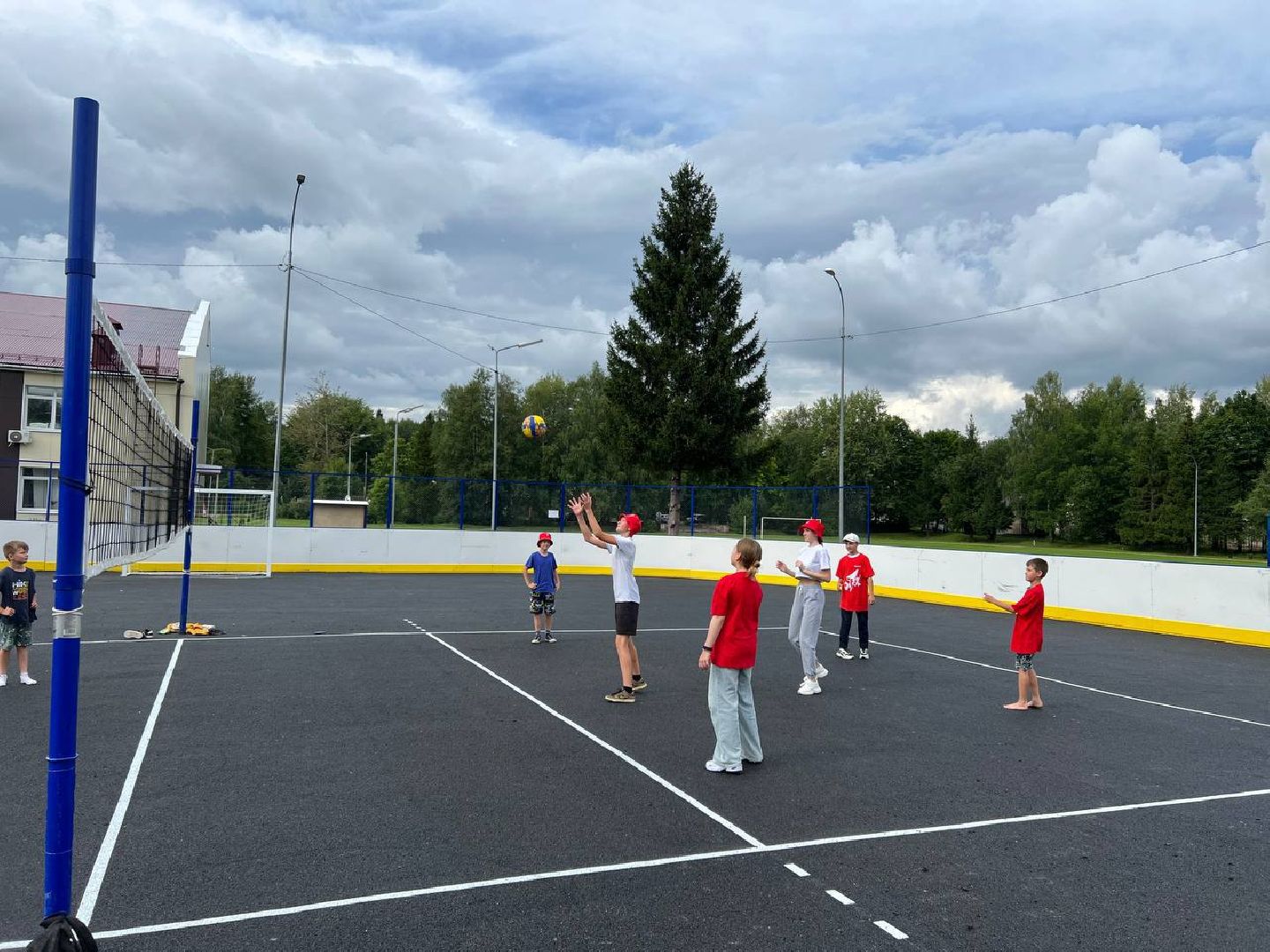 пионербол, дети, дружба, городской округ восход,