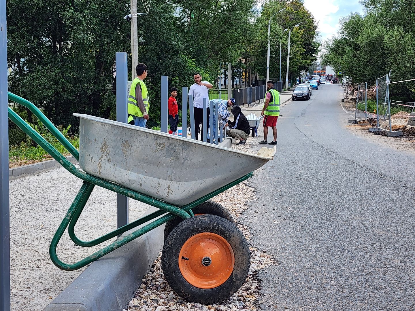 благоустройство, волоколамск, парковая,