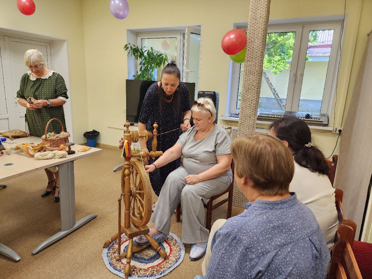 красноармейск, городской округ пушкинский, прялка, активное долголетие,