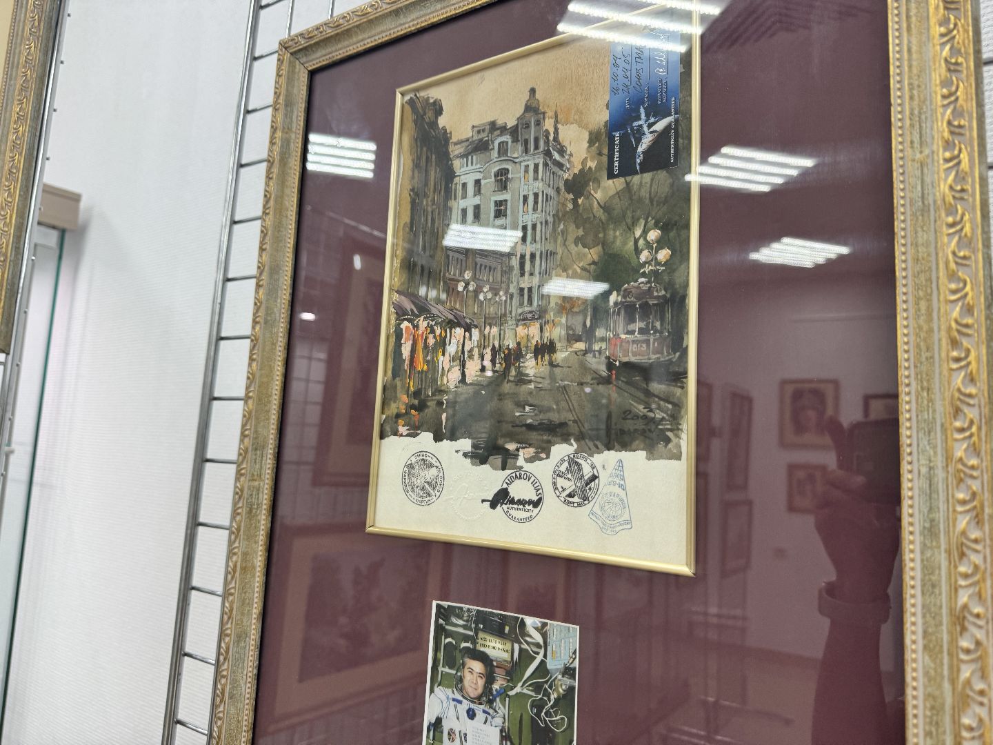 выставка, открытие выставки, заслуженный художник, культура,