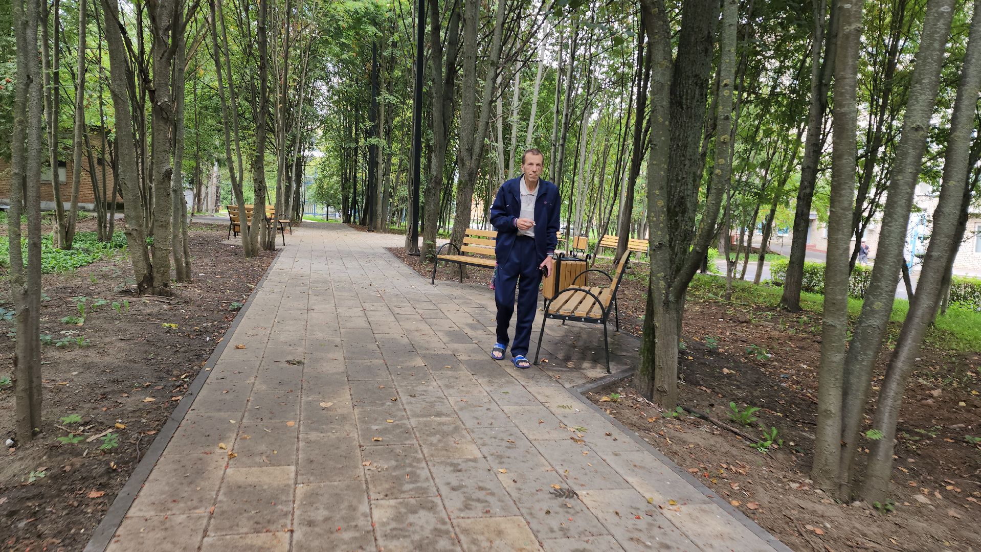 Урны для мусора, Сквер, Больница, Лобня, поликлиника,