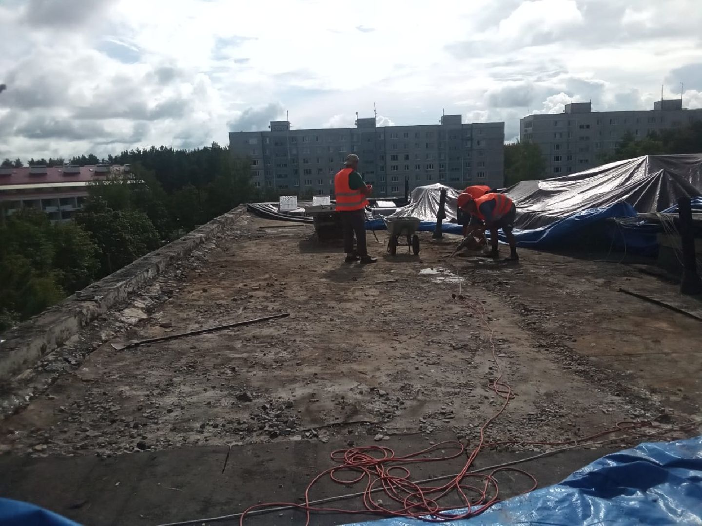 капремонт, ремонт кровли, ЖКХ, Большая шатура, го Шатура, поселок санатория Озеро белое,