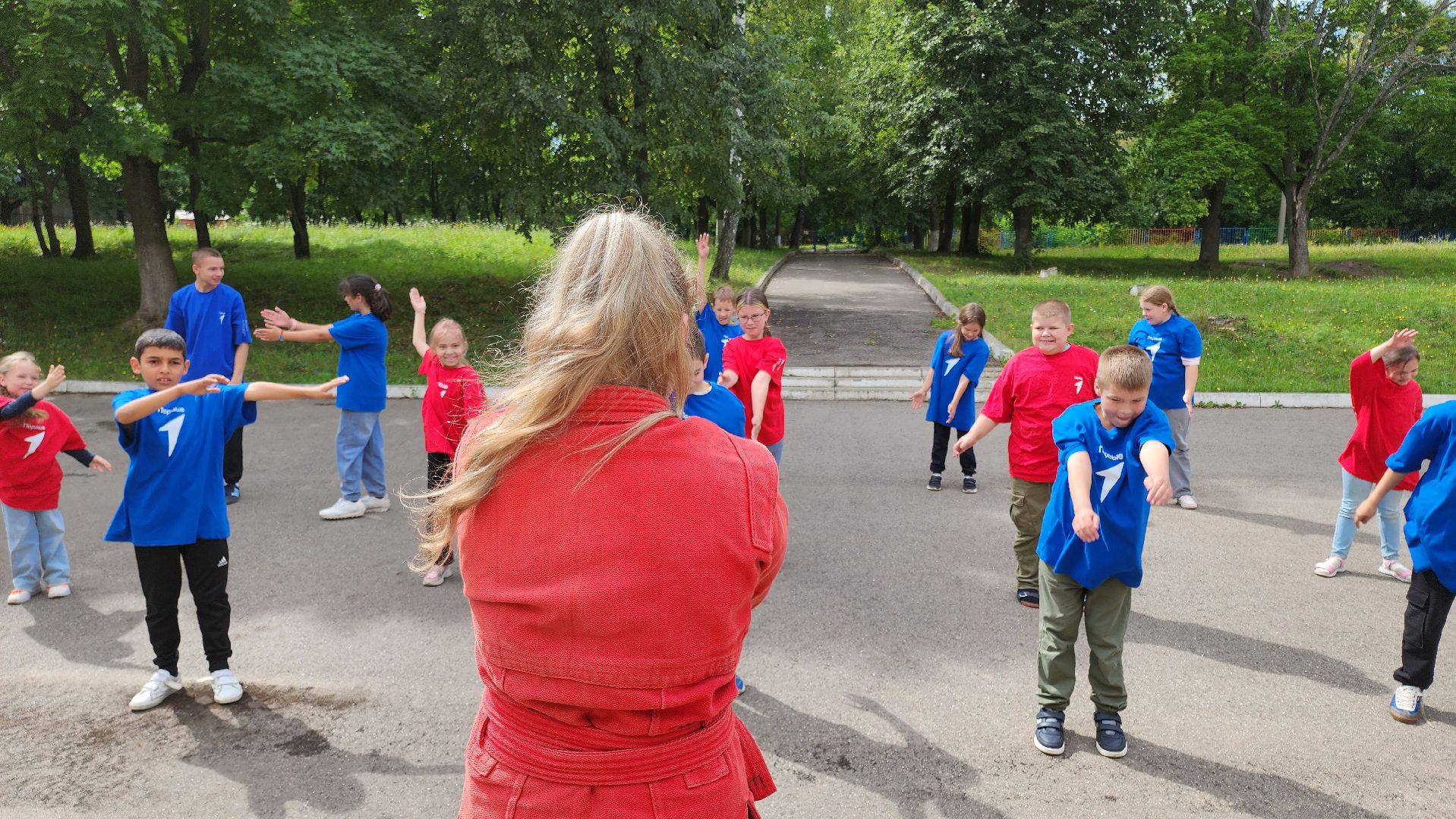 кашира, день физкультурника, тренировка с чемпионом, движение первых, спорт,