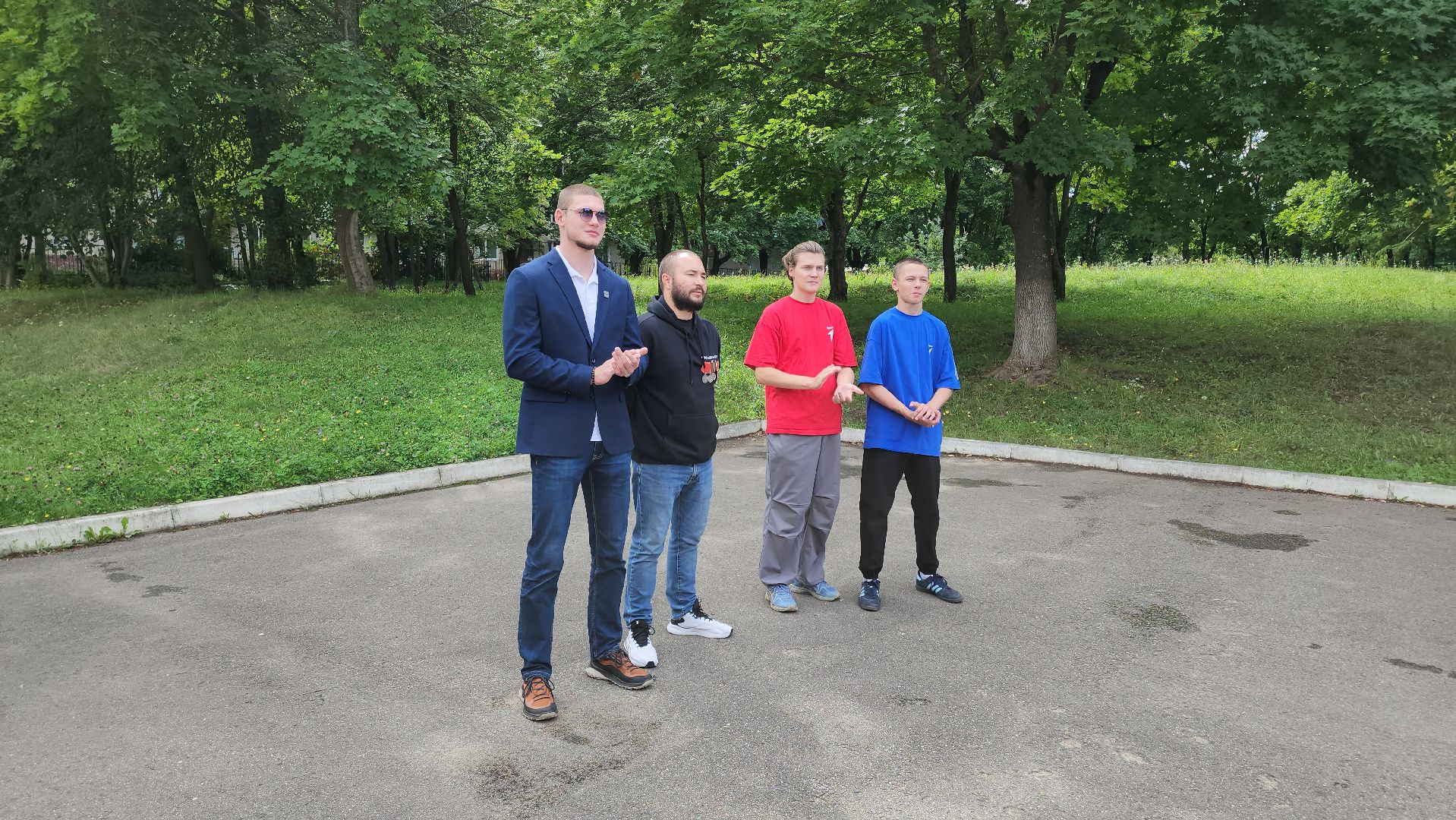 кашира, день физкультурника, тренировка с чемпионом, движение первых, спорт,