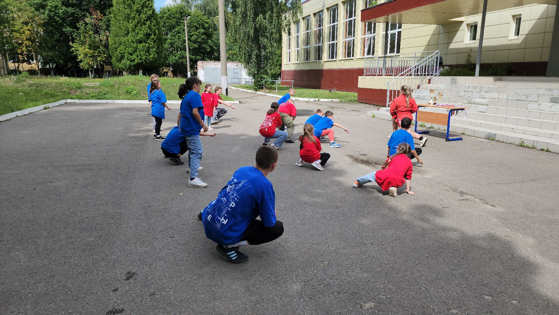 кашира, день физкультурника, тренировка с чемпионом, движение первых, спорт,