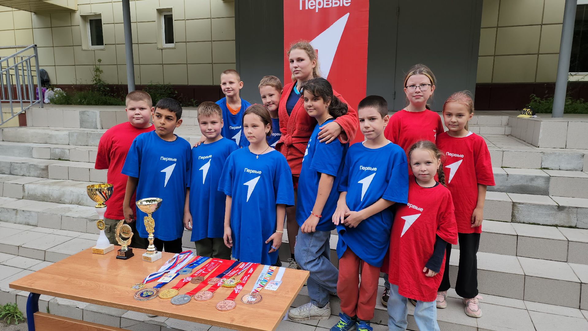 кашира, день физкультурника, тренировка с чемпионом, движение первых, спорт,