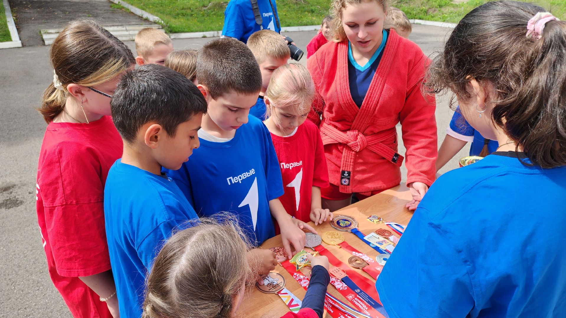 кашира, день физкультурника, тренировка с чемпионом, движение первых, спорт,