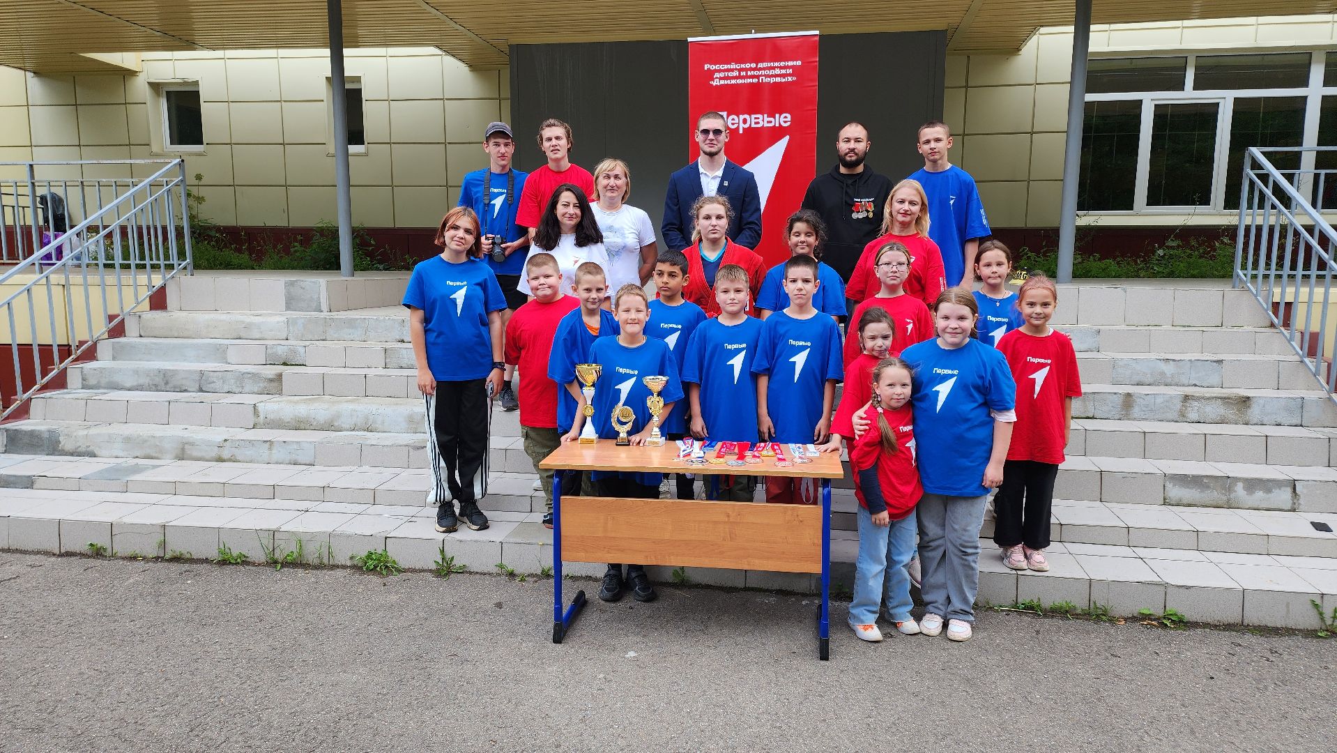 кашира, день физкультурника, тренировка с чемпионом, движение первых, спорт,