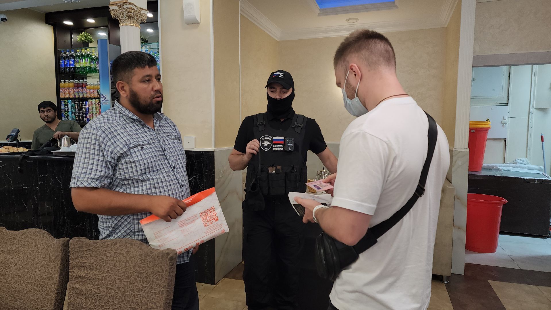 рейд по торговым точкам, безопасность, мигранты,