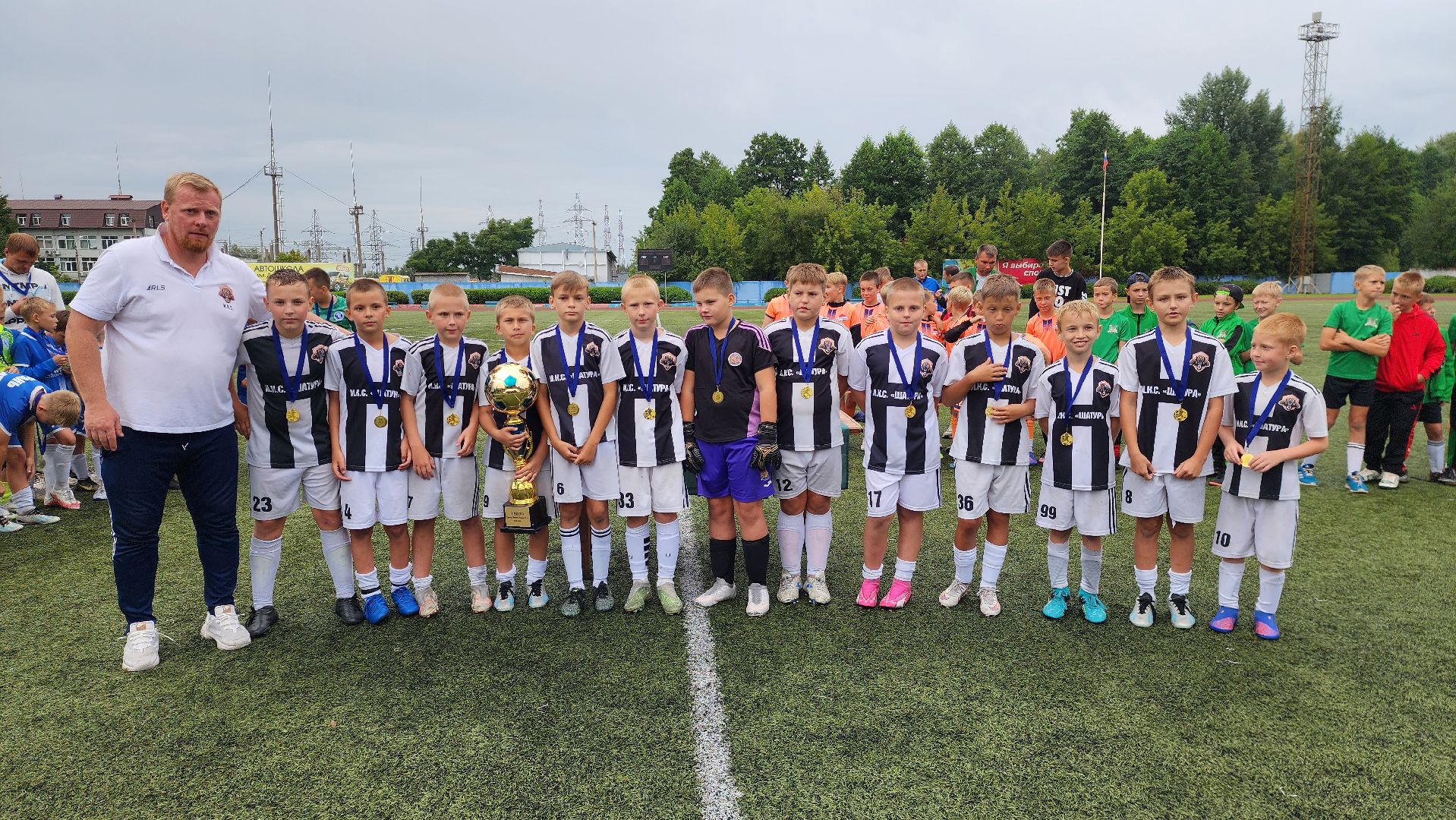 шатура, турнир по футболу 8х8, спорт, футбольный турнир, ионов,