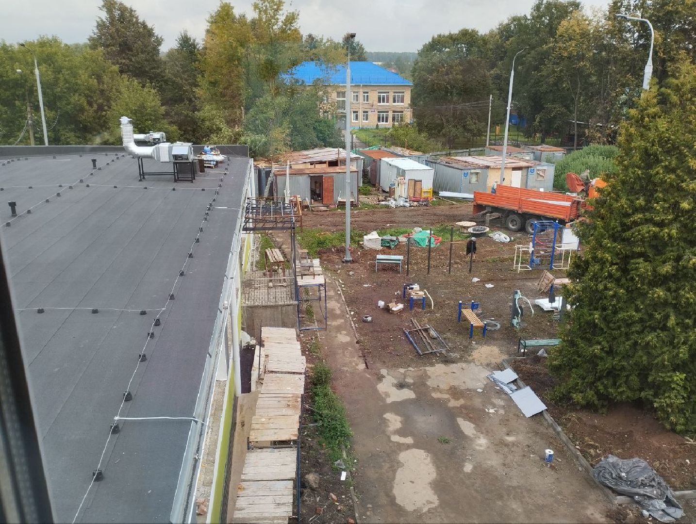 ремонт Краснопутьской школы,Домодедово, Минобразования Московской области,