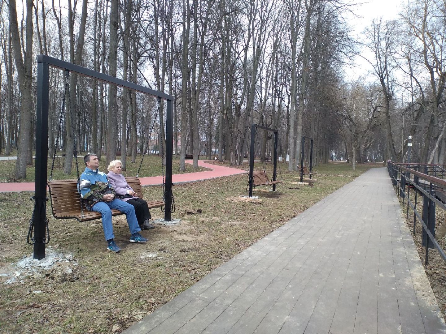 благоустройство, парк, Лосино-Петровский