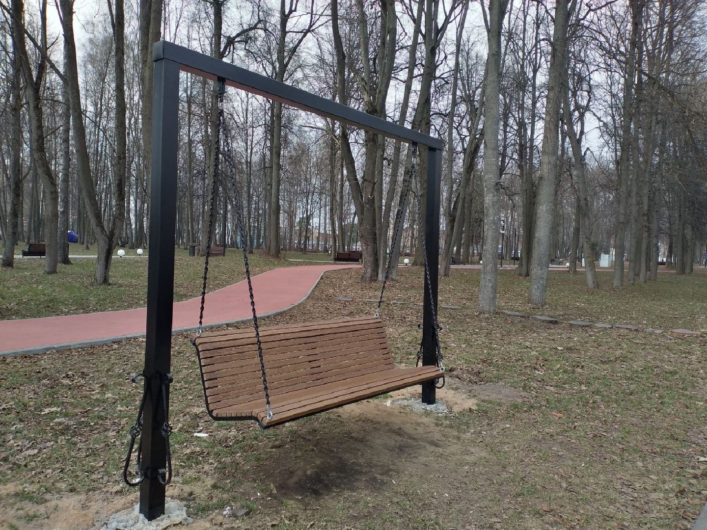 благоустройство, парк, Лосино-Петровский