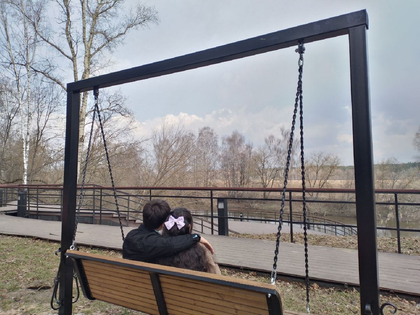 благоустройство, парк, Лосино-Петровский