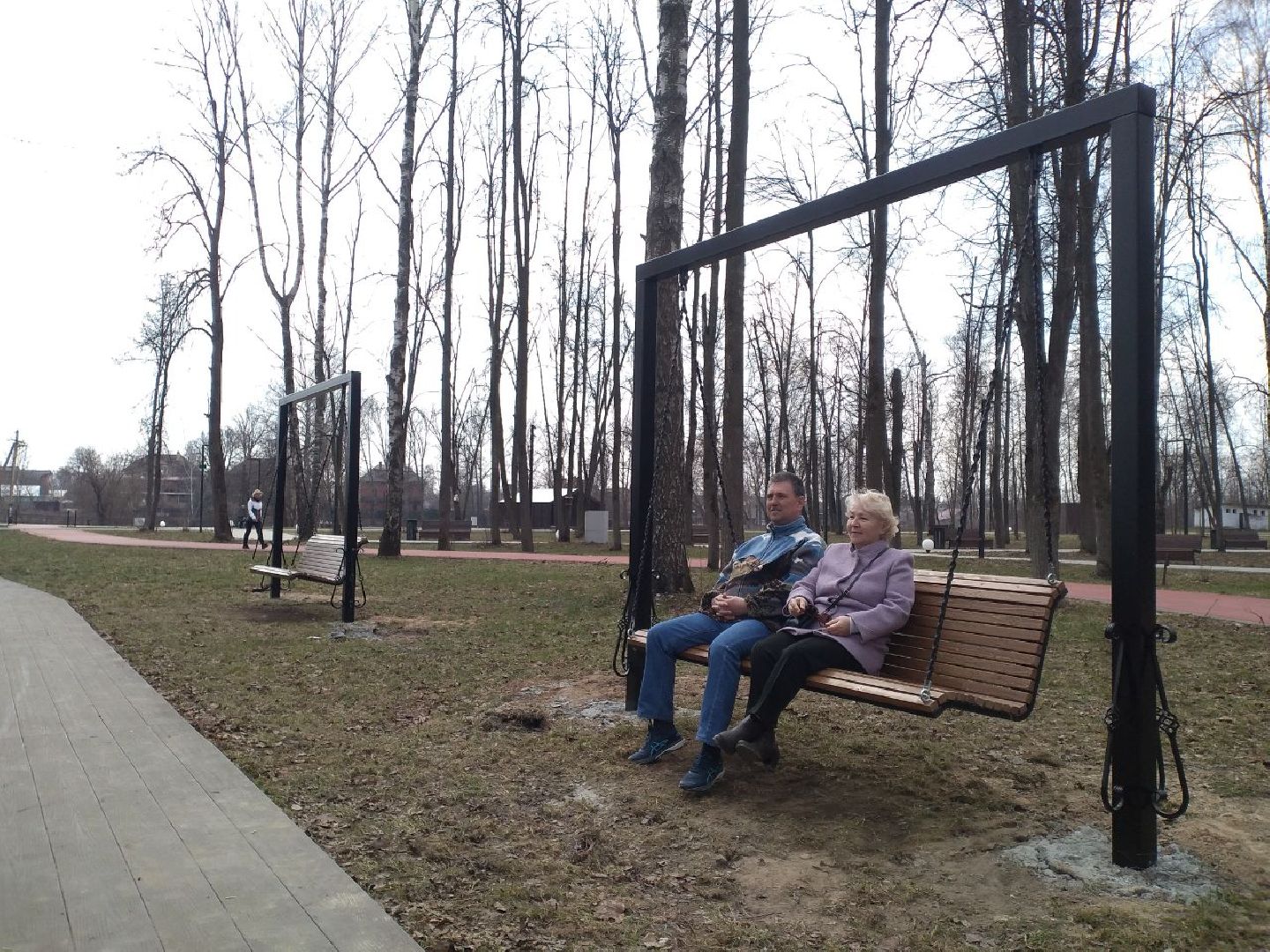 благоустройство, парк, Лосино-Петровский