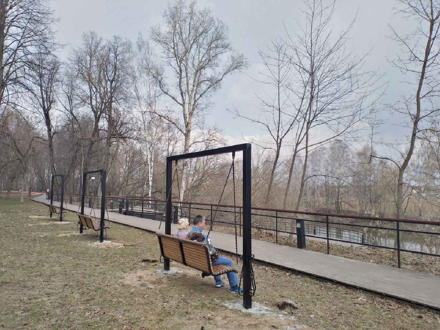 благоустройство, парк, Лосино-Петровский