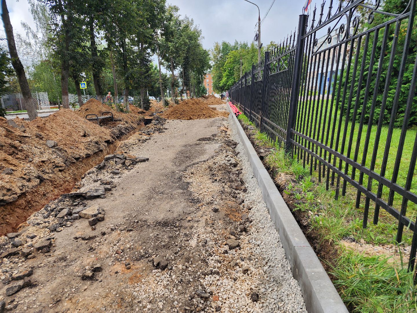 волоколамск, благоустройство, школьная, формирование комфортной городской среды,