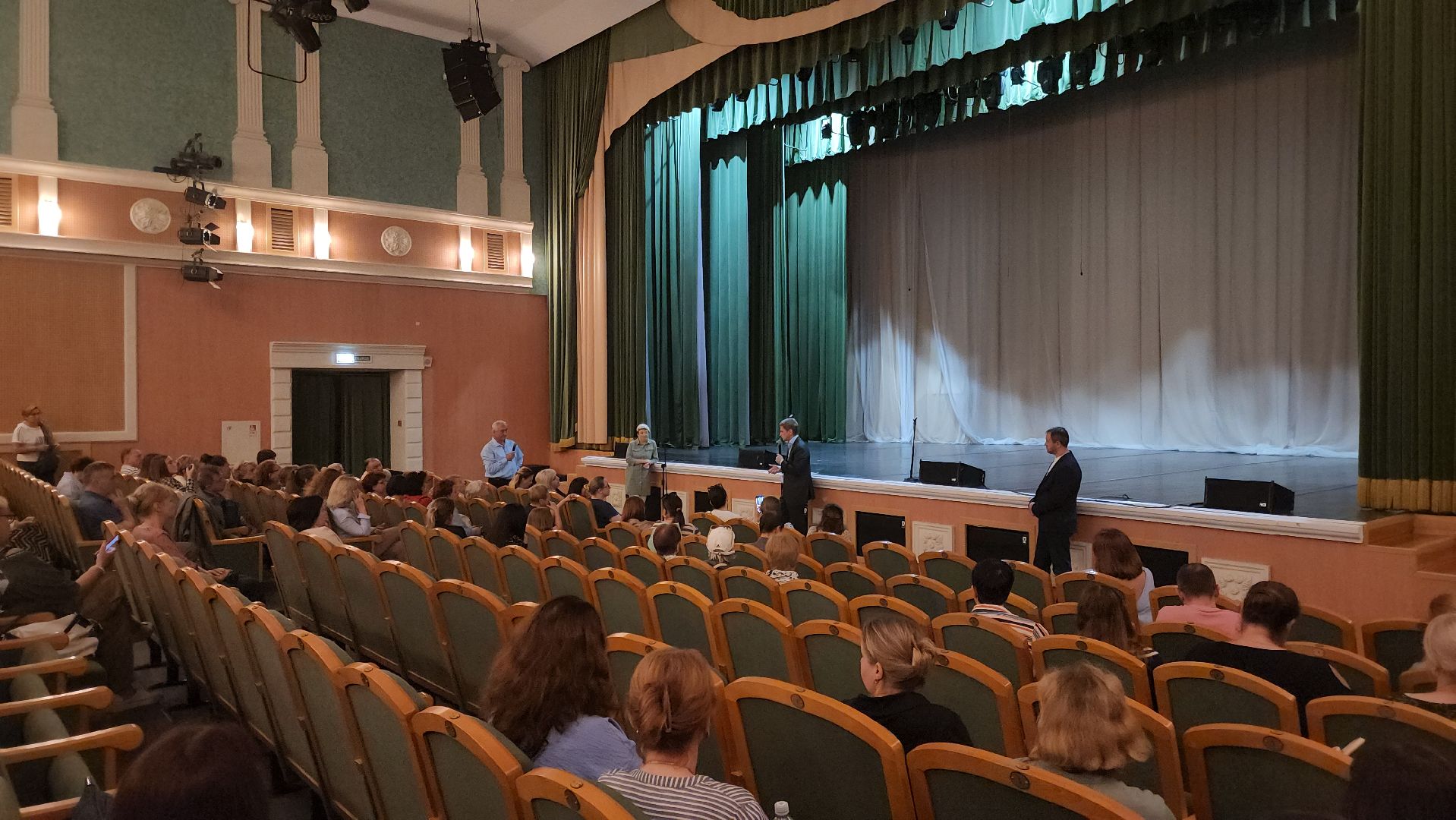 Подольск, кпц дубровицы, министр культуры подмосковья, Встреча с жителями,