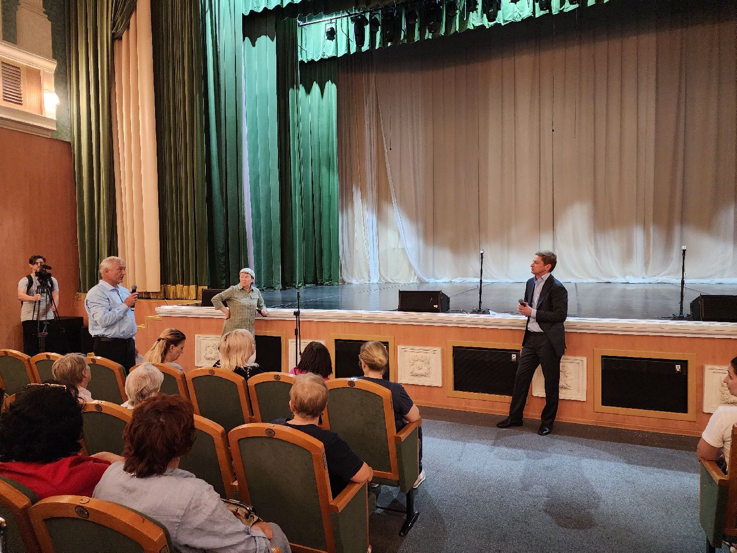 Подольск, кпц дубровицы, министр культуры подмосковья, Встреча с жителями,