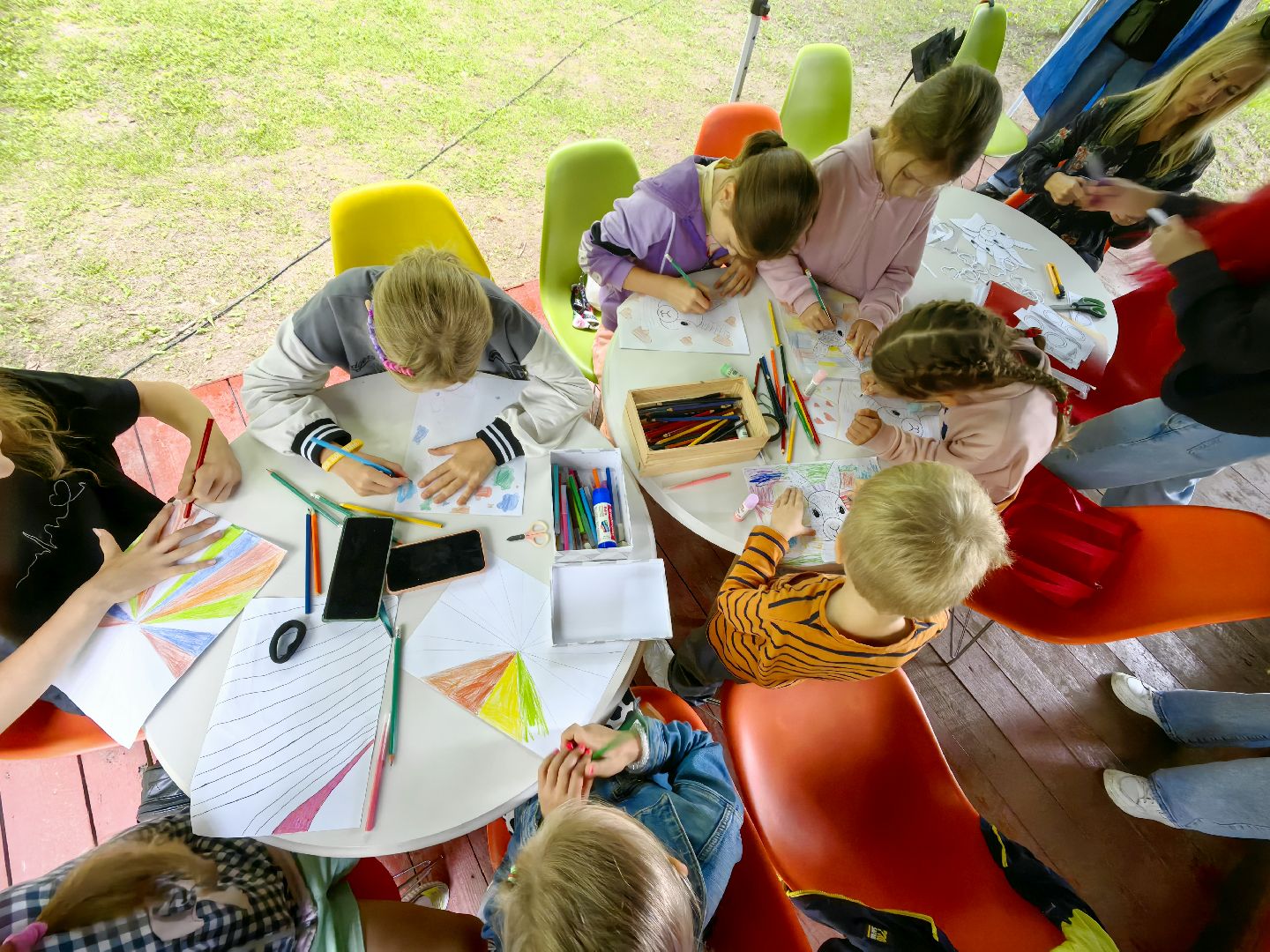 мастер класс, парк, юные жители, щёлково,