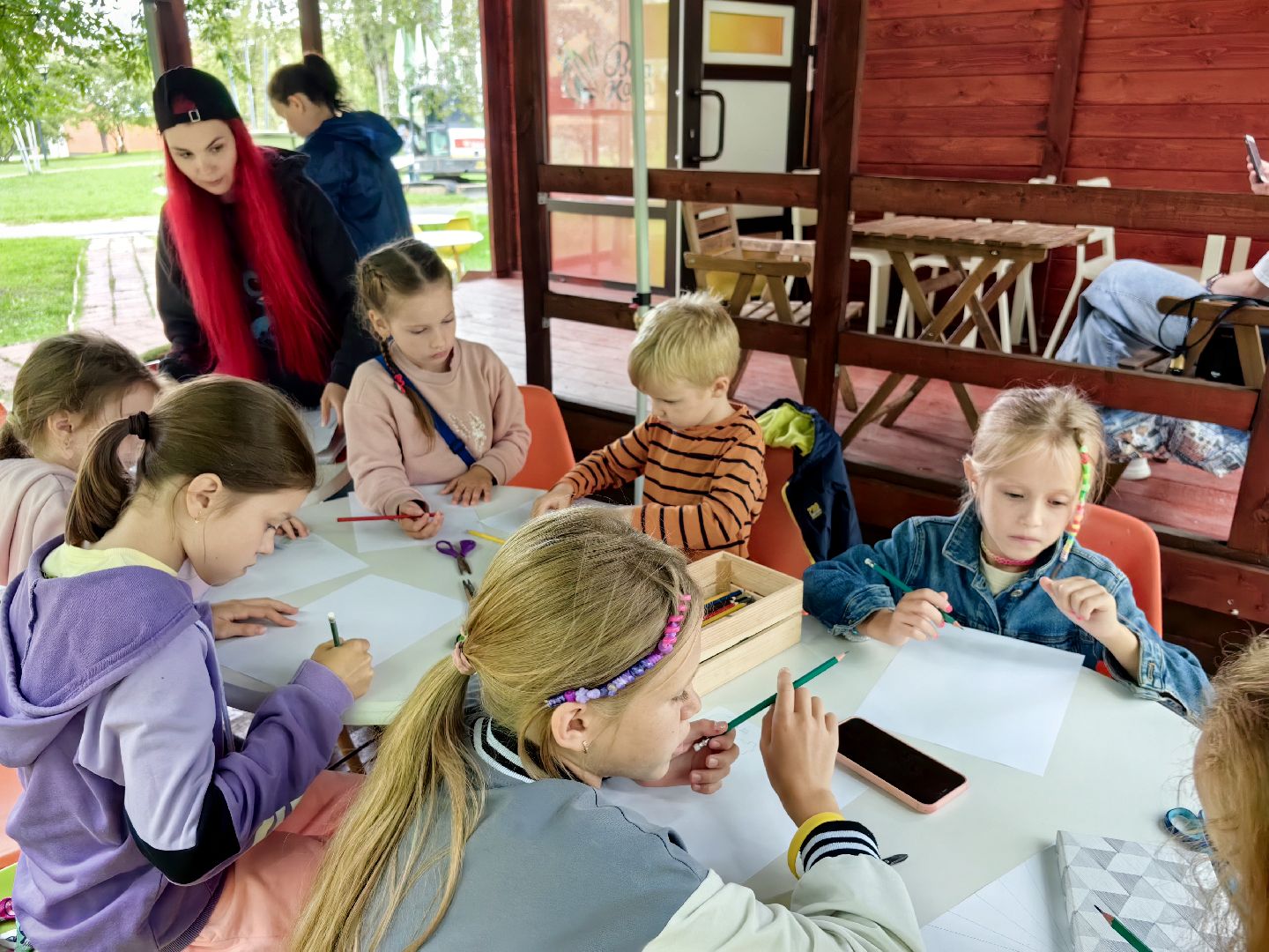 мастер класс, парк, юные жители, щёлково,