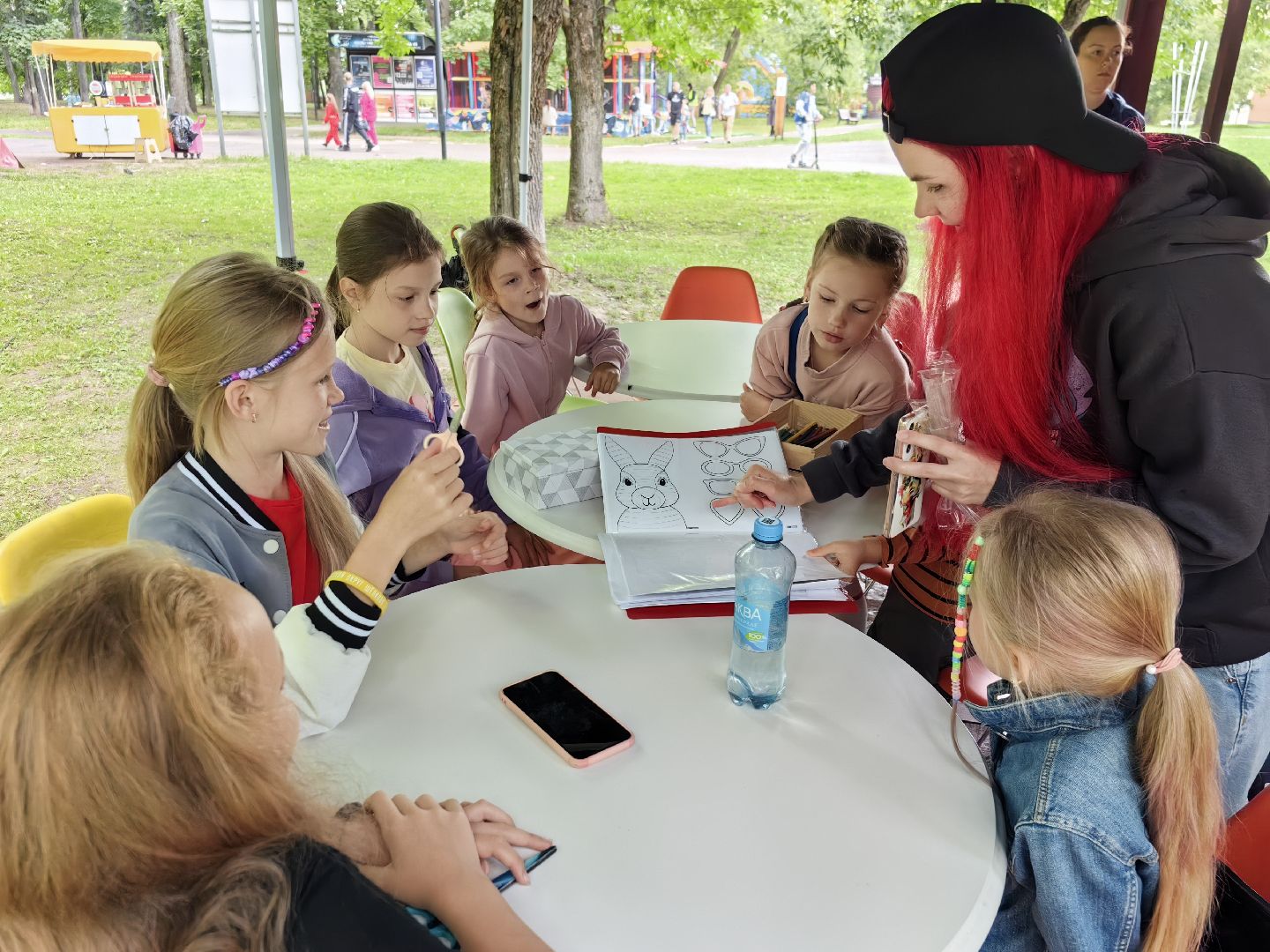 мастер класс, парк, юные жители, щёлково,