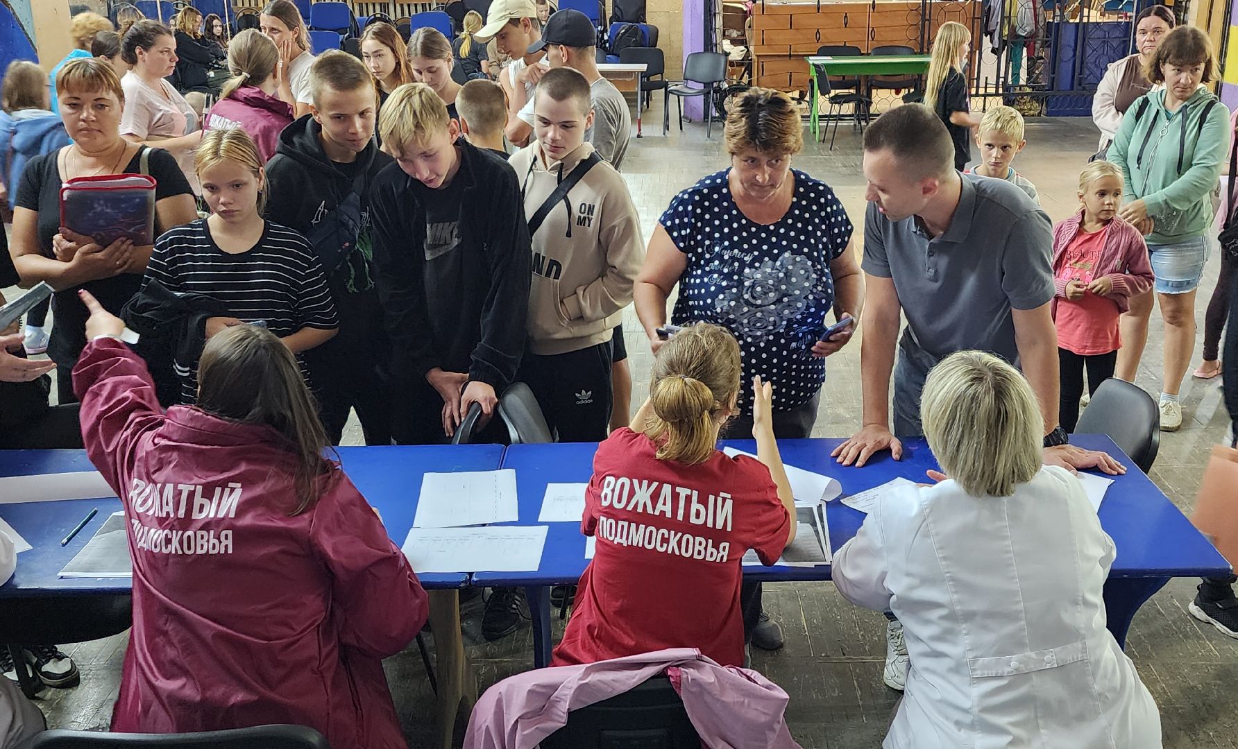 Клин, Звонкие голоса, Курск, пункт временного размещения,