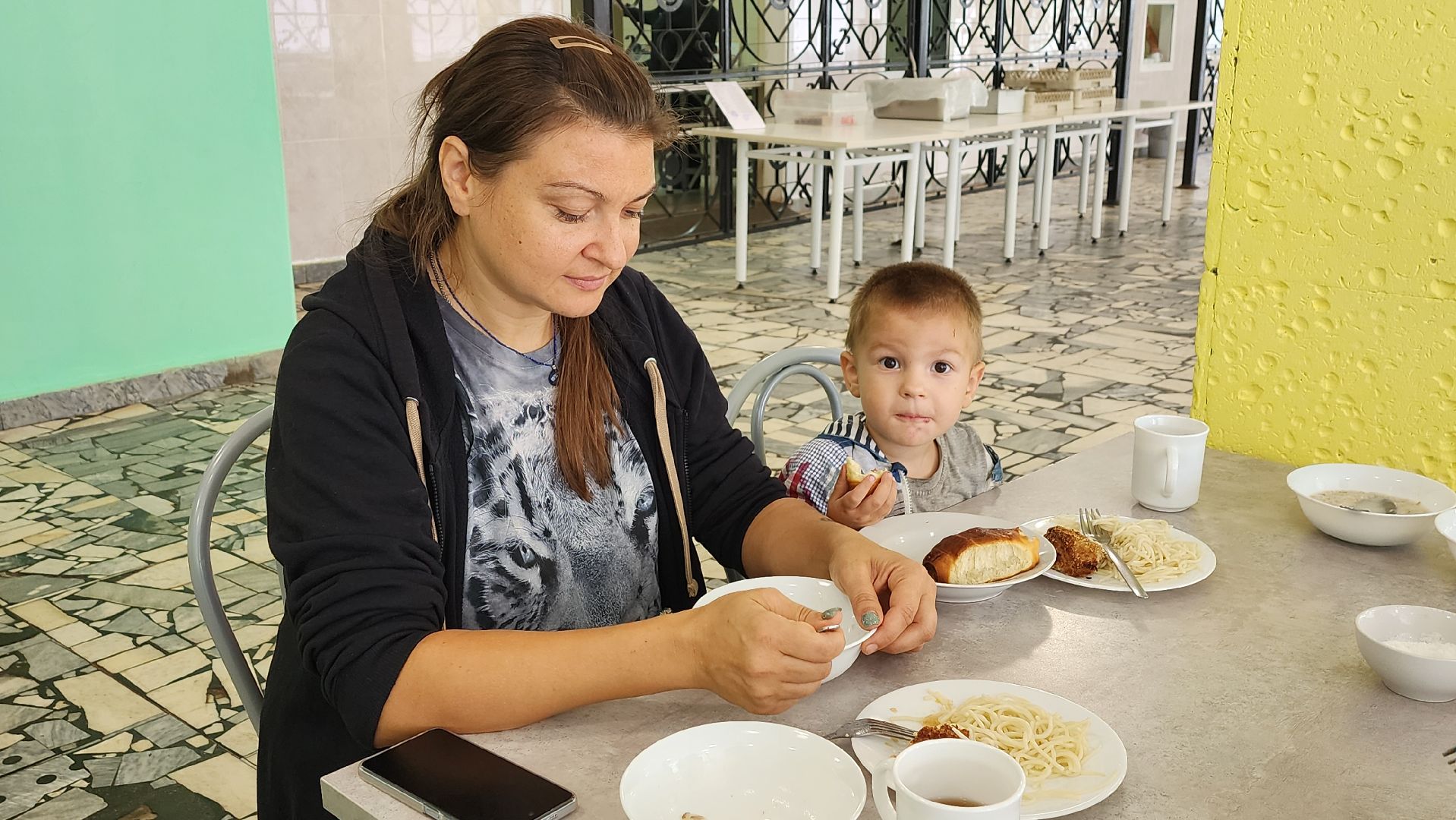 Клин, Звонкие голоса, Курск, пункт временного размещения,
