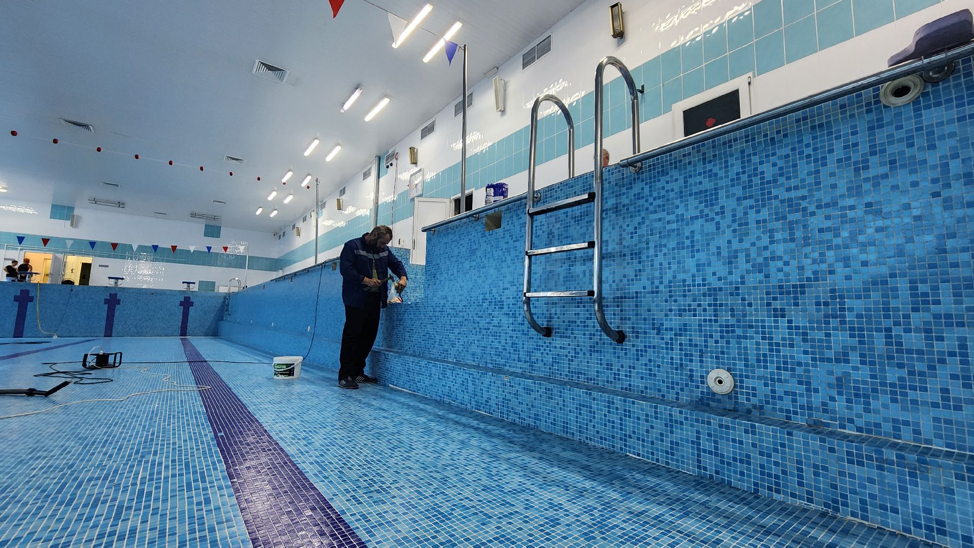 протвино, дворец спорта, дс импульс, ремонт, профилактический ремонт,