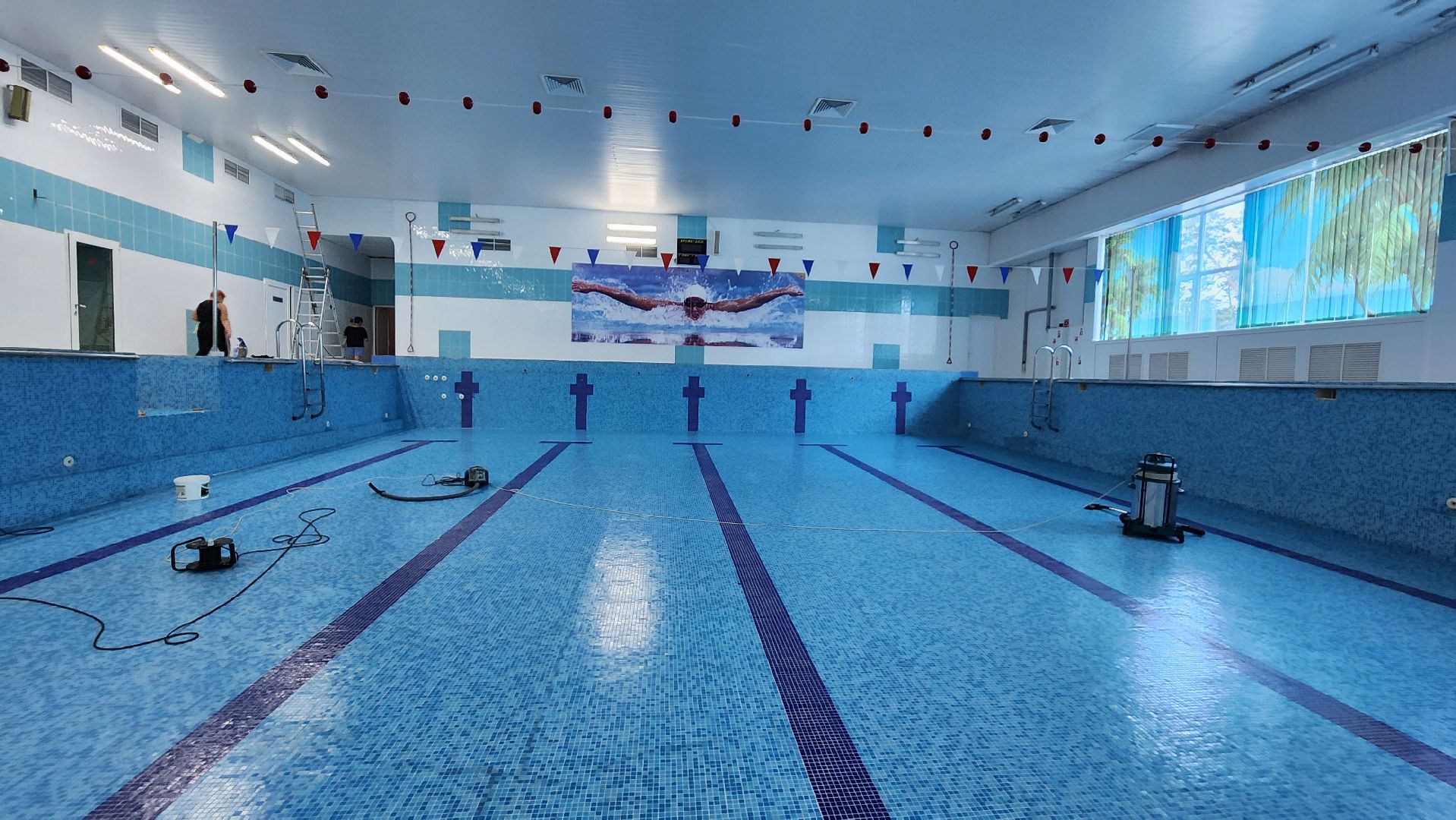 протвино, дворец спорта, дс импульс, ремонт, профилактический ремонт,