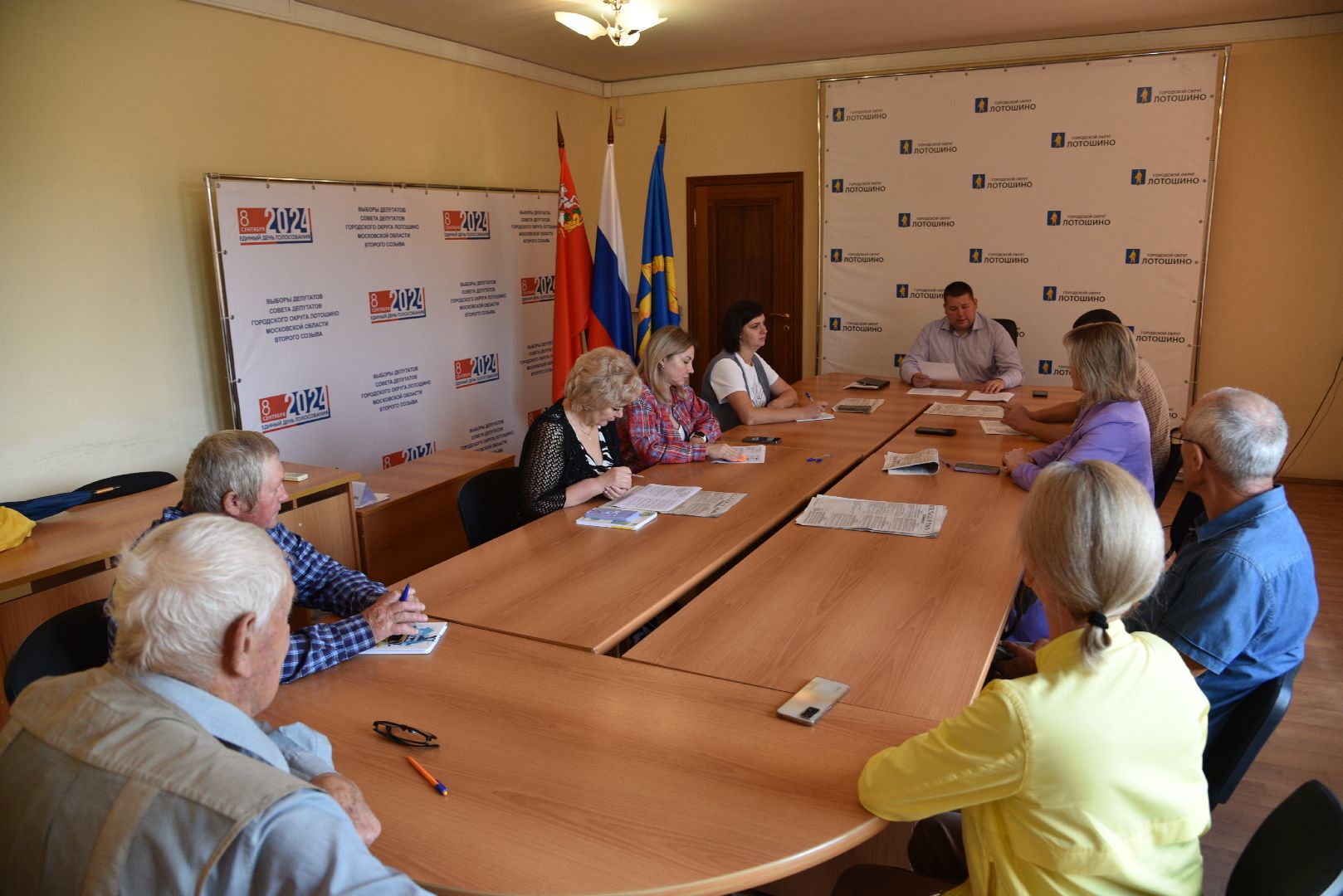 лотошино, выборы, выборы 2024, совет депутатов, избирательная кампания, тик,