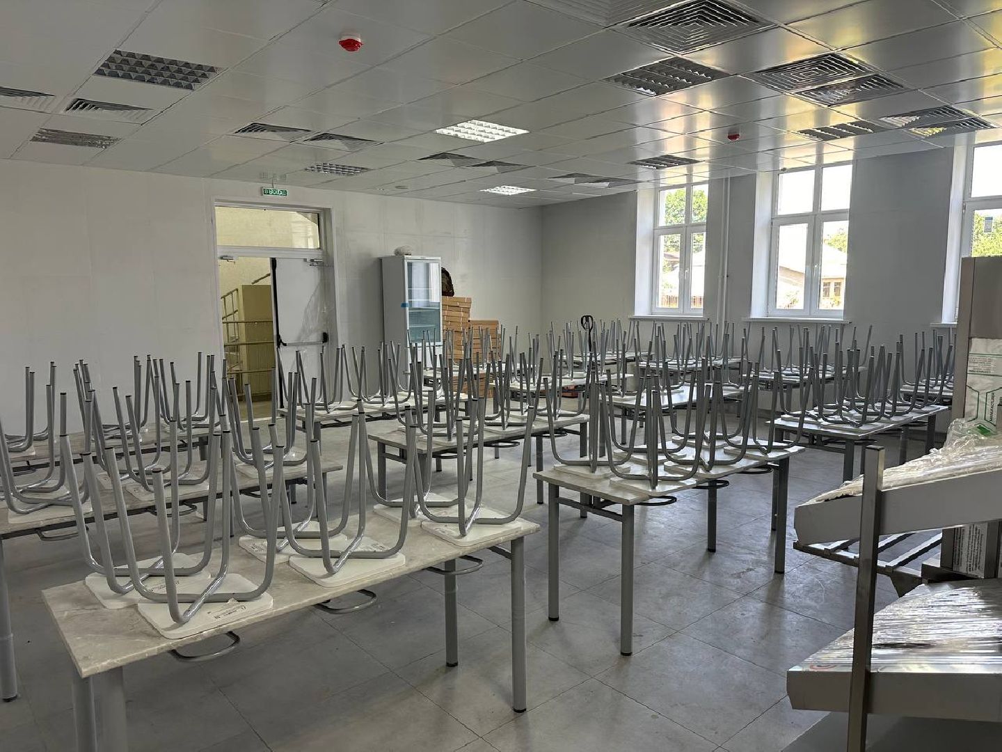 ленинский округ, готовность школы к открытию, новые учебники, новые предметы,Молоковская СОШ, курсы нвп,