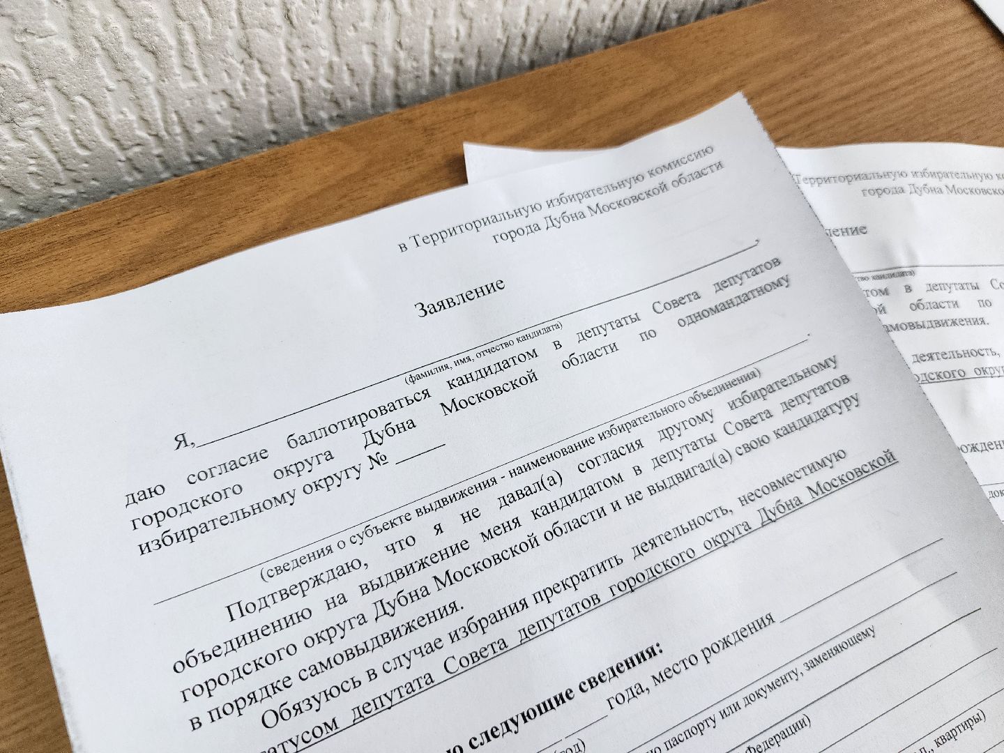 Дубна, территориальная избирательная комиссия, Выборы, Дэг, подготовка к выборам,