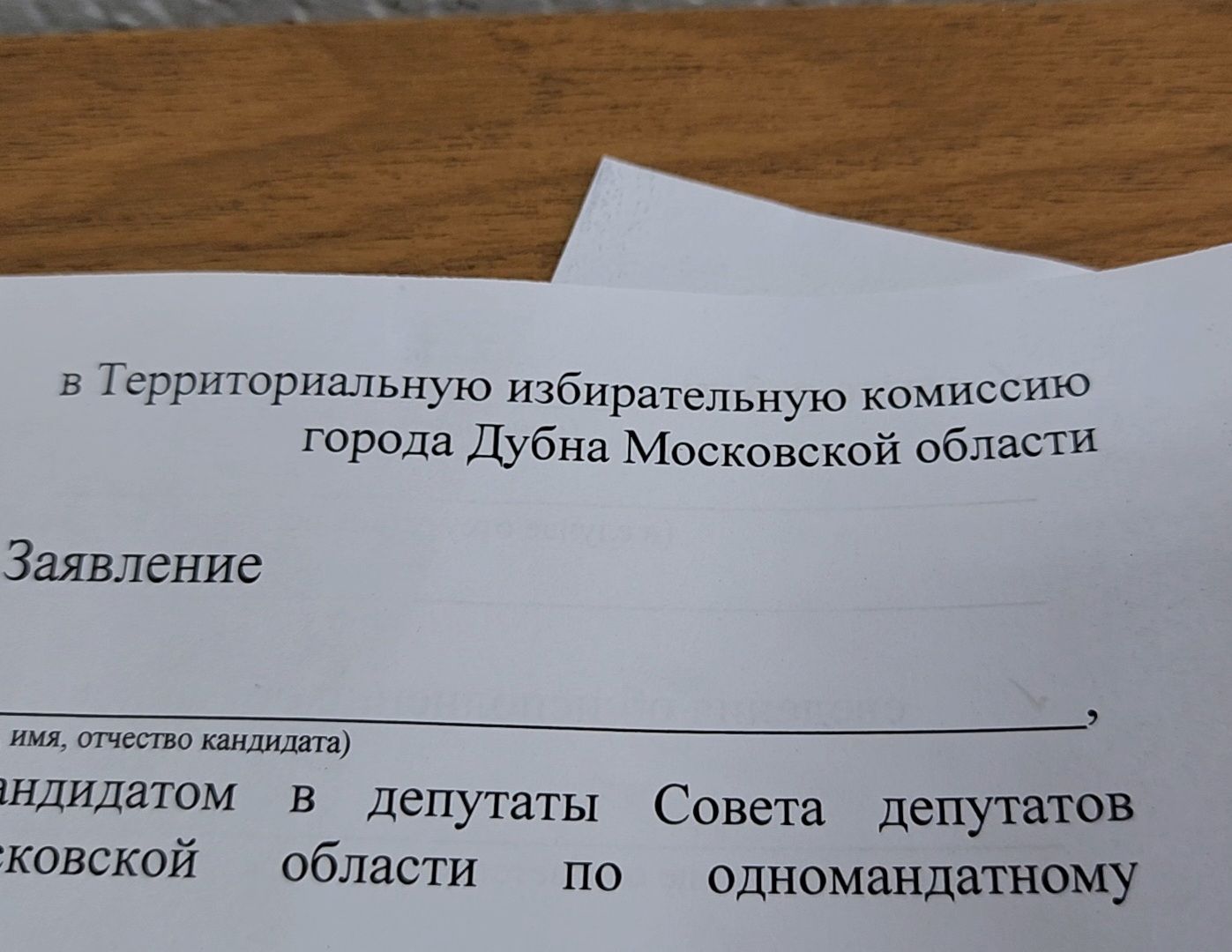 Дубна, территориальная избирательная комиссия, Выборы, Дэг, подготовка к выборам,