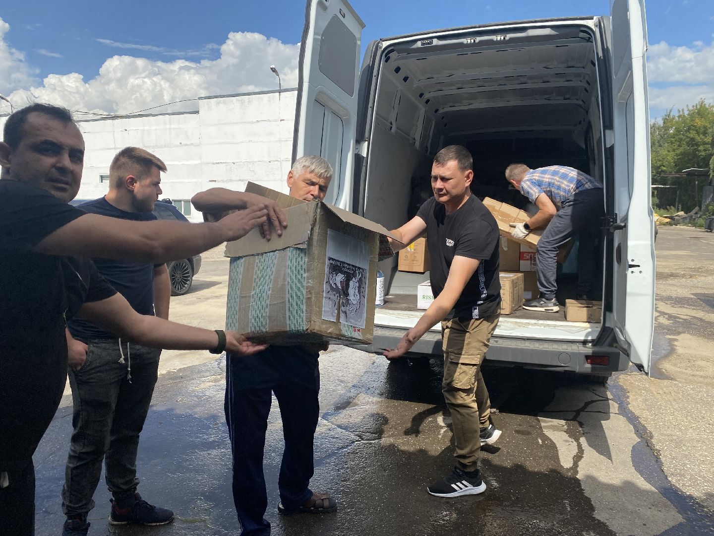 Гуманитарная помощь, Домодедово, Помощь Курску, Волонтеры Подмосковья, Подмосковье, МАП 3, Автопредприятие,