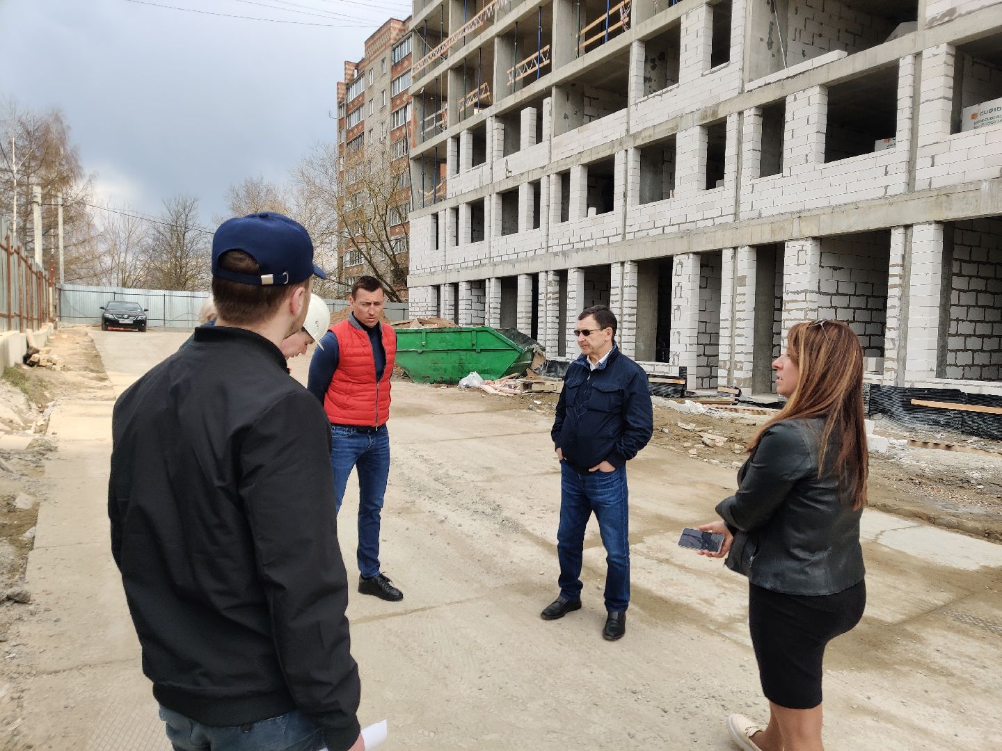 Красноармейск, строительство, депутат Легков, дом для переселения