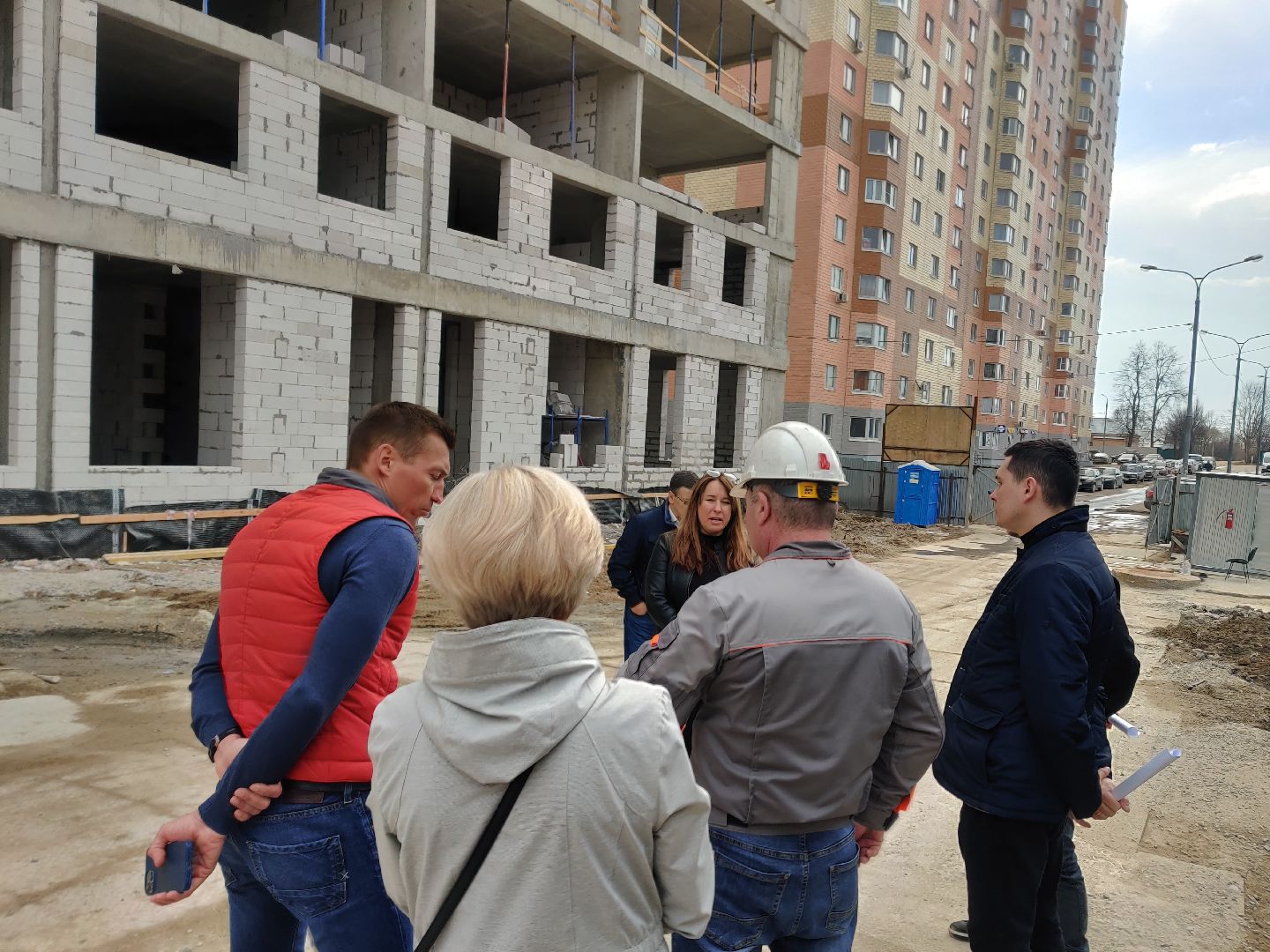 Красноармейск, строительство, депутат Легков, дом для переселения