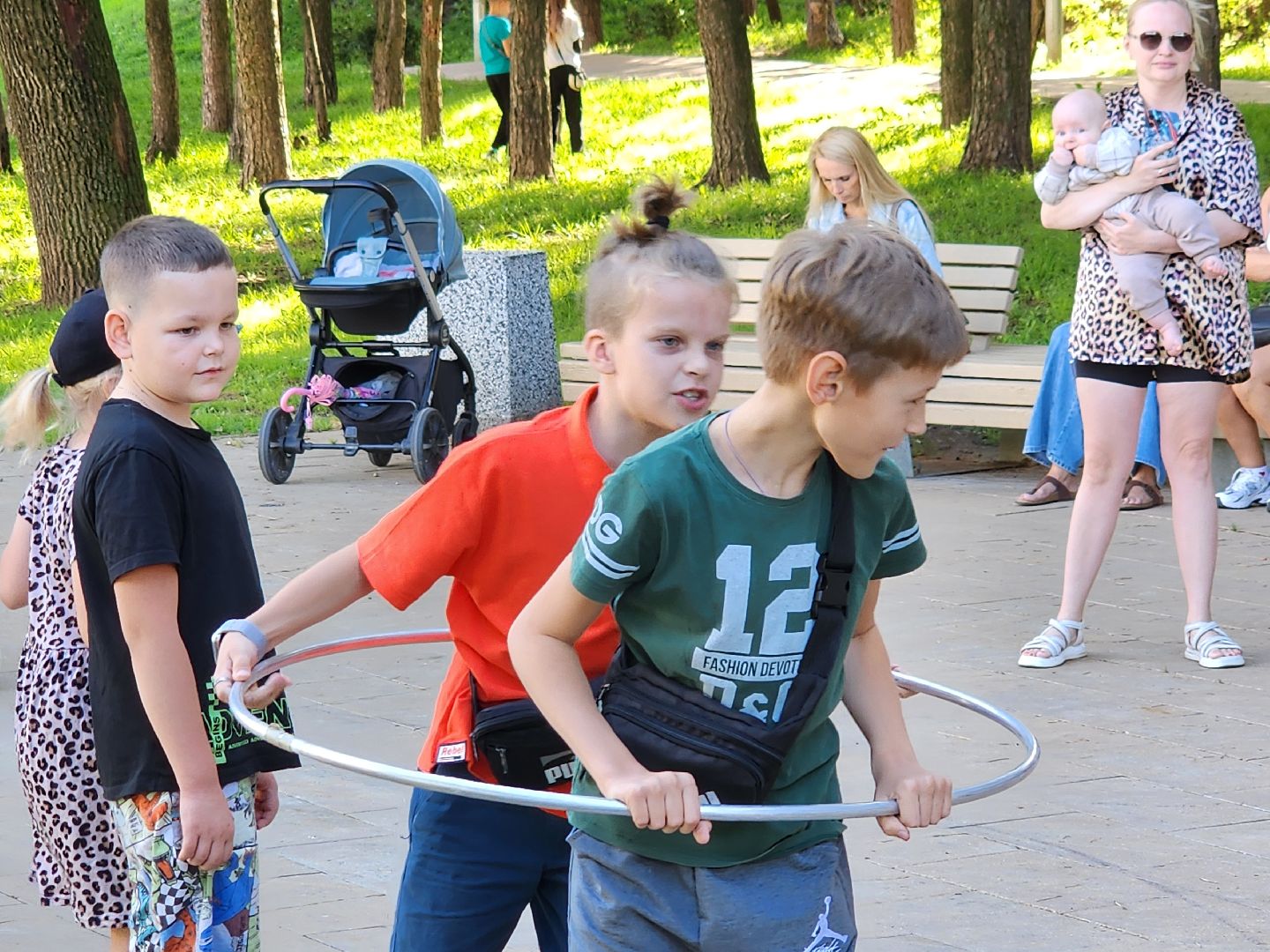 детская игровая программа, мероприятие для детей, сквер сосенки, игры с детьми, ленинский округ,