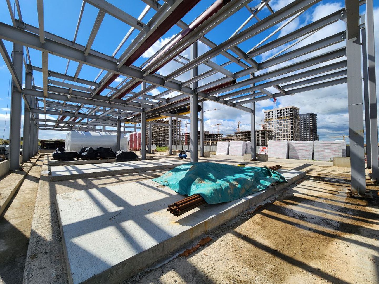 новая котельная, котельная в ЖК Новое Видное, котельная мощностью 66 мегаватт, ленинский округ, система теплоснабжения в новых микрорайонах,гк самолет,