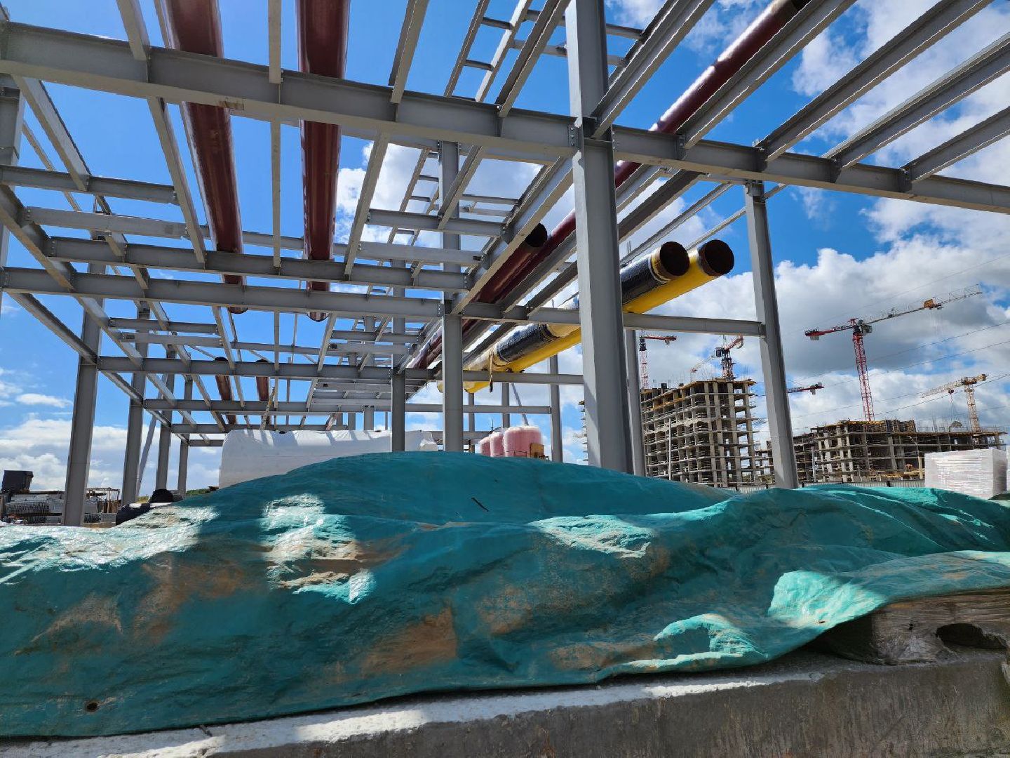 новая котельная, котельная в ЖК Новое Видное, котельная мощностью 66 мегаватт, ленинский округ, система теплоснабжения в новых микрорайонах,гк самолет,