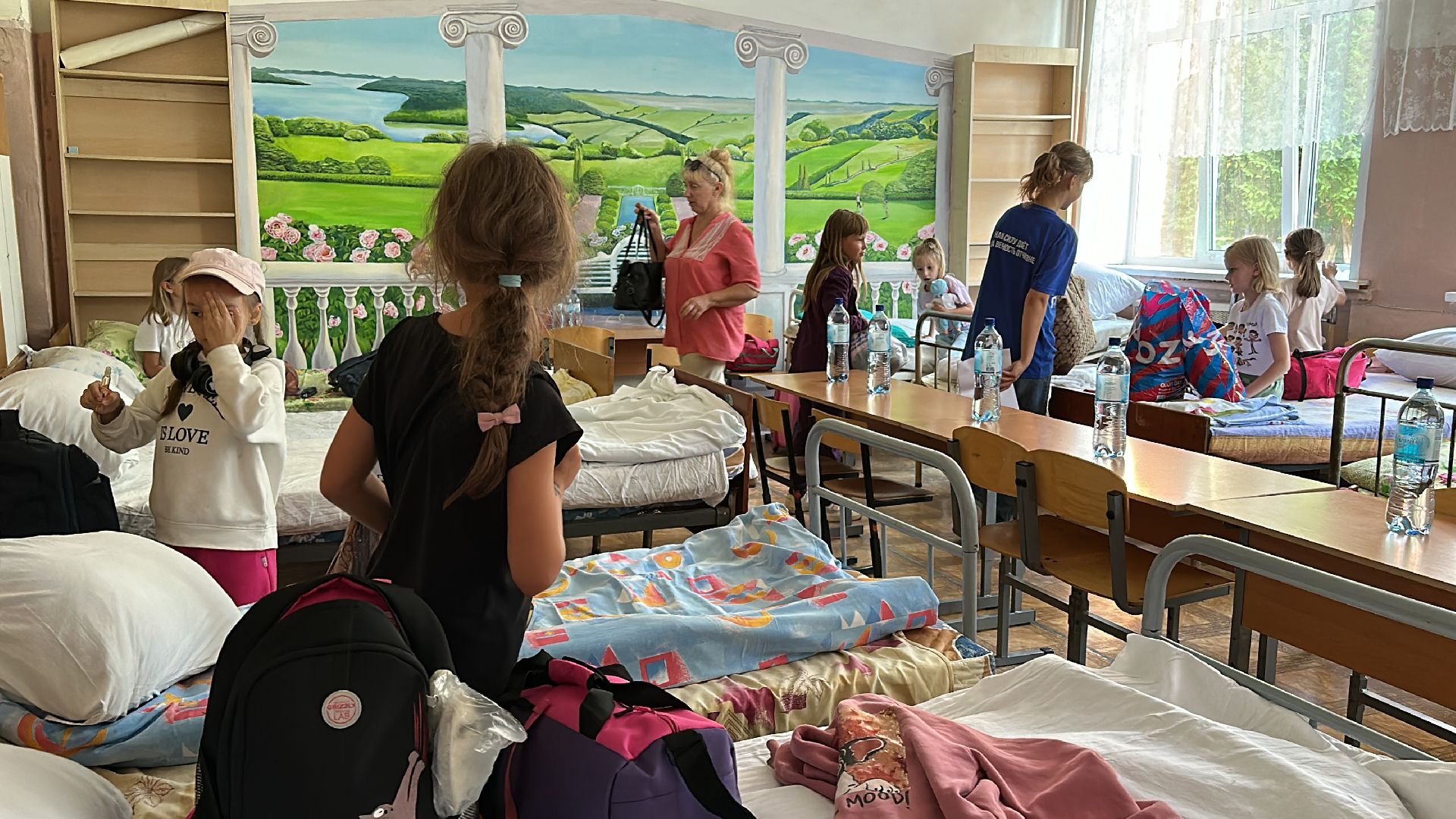 Клин, общество, дети, Курск, помощь, волонтеры, Подмосковье, беженцы,