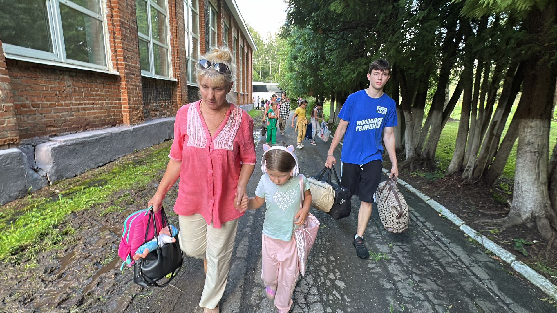 Клин, общество, дети, Курск, помощь, волонтеры, Подмосковье, беженцы,