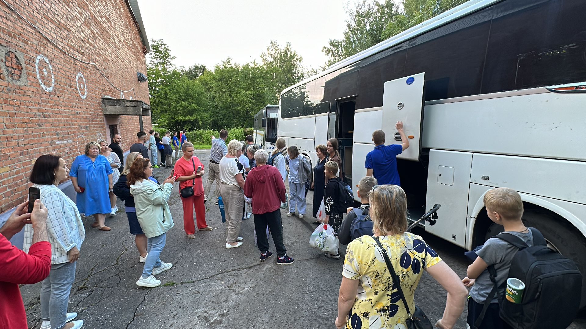 Клин, общество, дети, Курск, помощь, волонтеры, Подмосковье, беженцы,