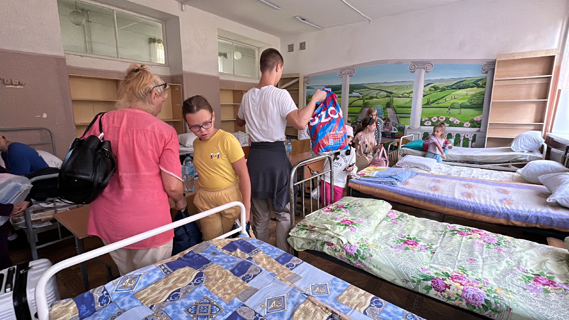 Клин, общество, дети, Курск, помощь, волонтеры, Подмосковье, беженцы,