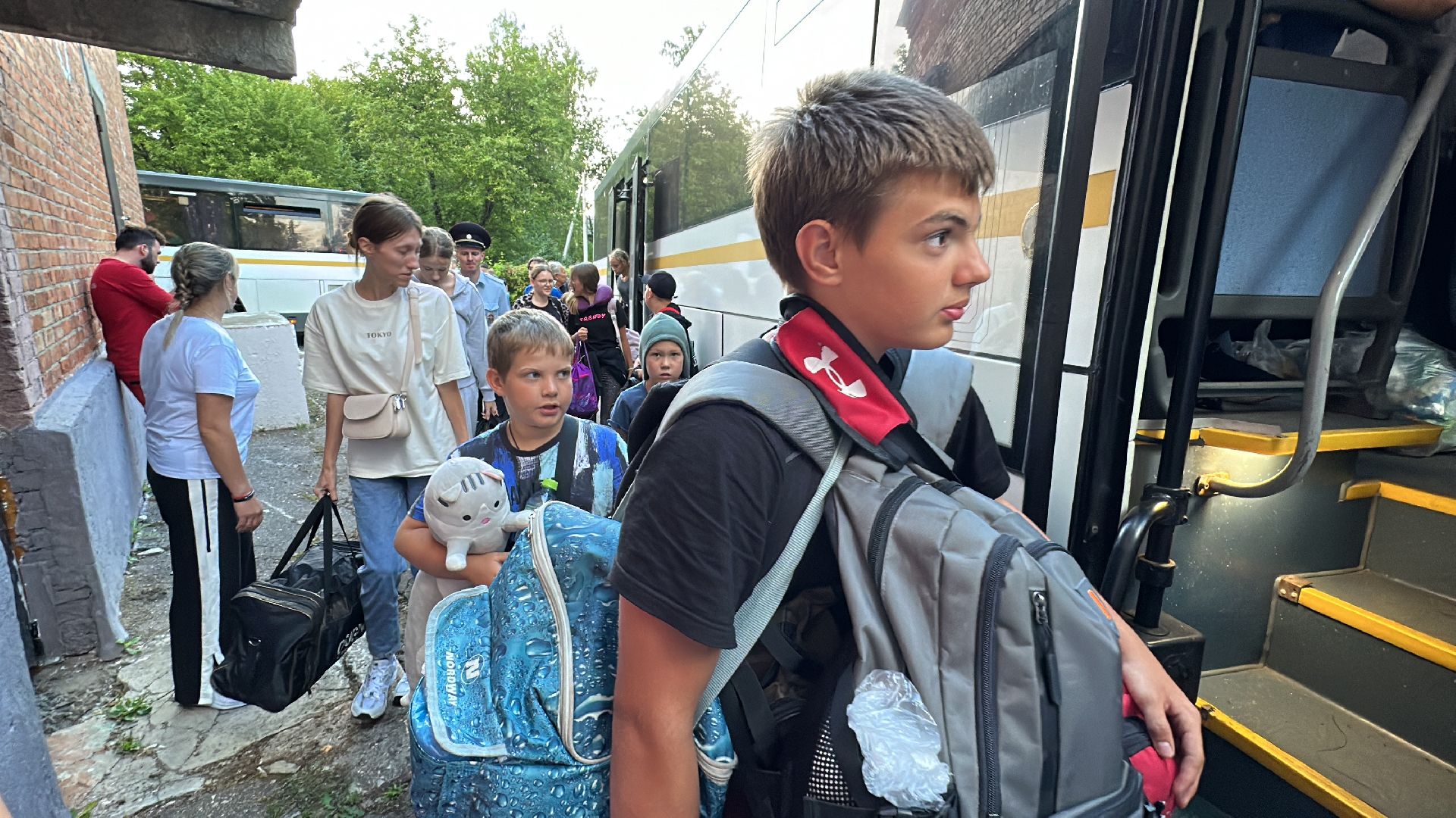 Клин, общество, дети, Курск, помощь, волонтеры, Подмосковье, беженцы,