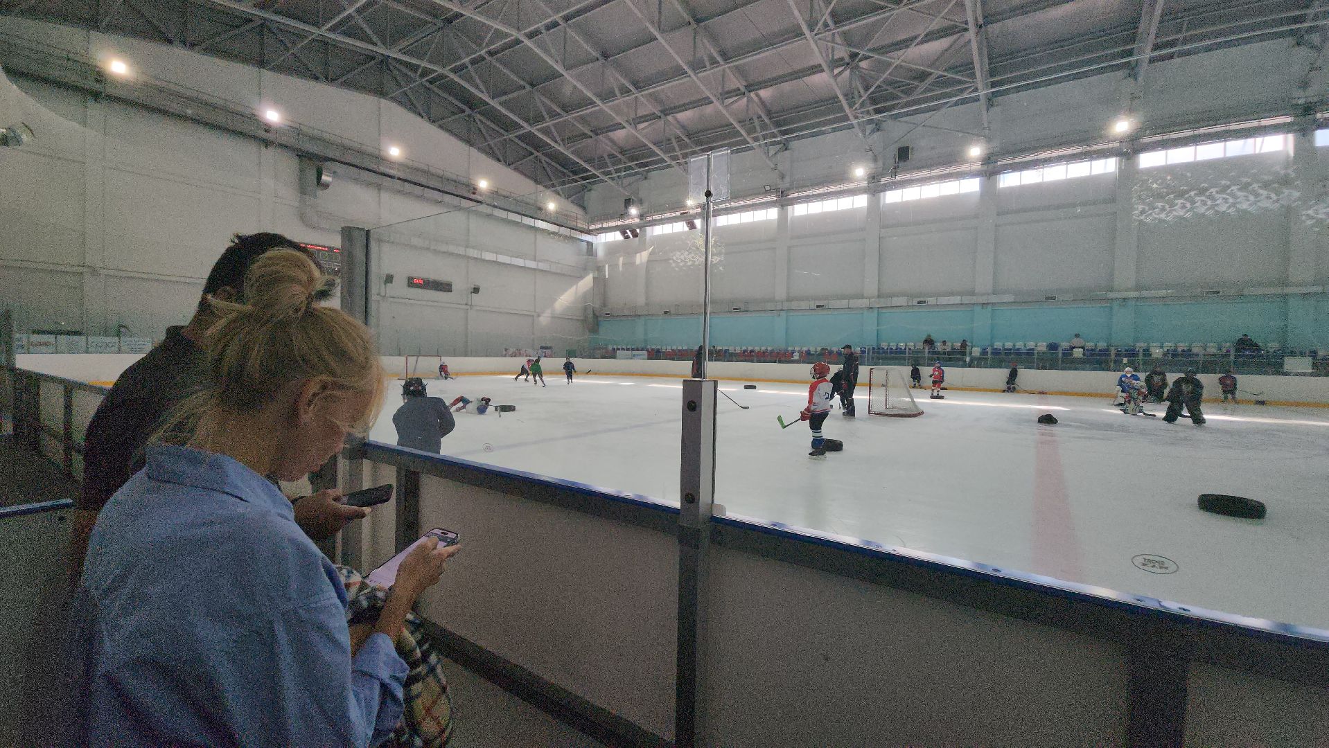 фск салют, ледовая арена, капитальный ремонт, разметка поля,