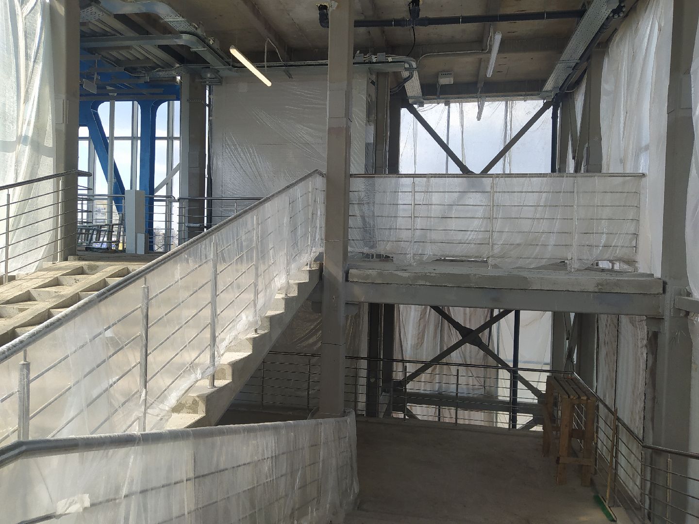 Дедовск, переход, надземный переход, благоустройство.