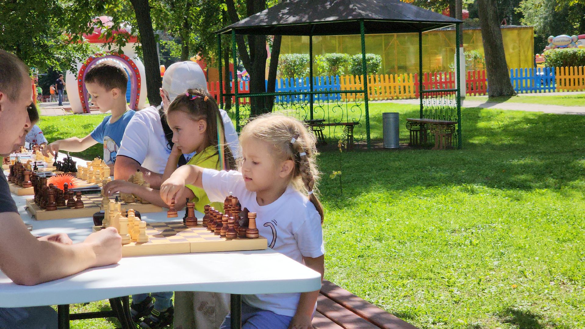 Павловский Посад, Городской округ Павловский Посад, Парк, день физкультурника, Люди, Жители,